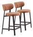Prairie - Counter Stool (Set of 2) - Brown