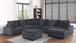 Bazoka Charcoal 7PC Sectional
