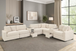 Barista Beige 8PC Modular Sectional with Bluetooth Speaker by Happy Homes