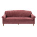 Loveseat Sofa, 2 Seater Couch With Rolled Arms