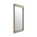 Aimee - Solid Brushed Wooden Ash Mirror - Natural
