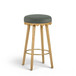 Oodle - Performance Vegan Mohair Stool