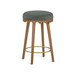 Oodle - Performance Vegan Mohair Light Walnut Stool