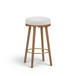 Oodle - Performance Vegan Mohair Light Walnut Stool