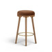 Oodle - Performance Vegan Mohair Light Walnut Stool