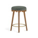Oodle - Performance Vegan Mohair Light Walnut Stool