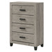Mari - Chest - Light Gray Finish