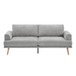 3 Seater Sofa For Living Room - Gray