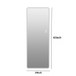 LED Full Length Mirror With Lights, Wall Mounted Full Body Mirror, Dimmable 3 Color Lighting, Anti Fog, Shatter Proof, Memory Function - Clear