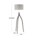 Wishbone - Contemporary Floor Lamp
