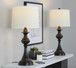 Montgomery - Contemporary Table Lamp (Set of 2)