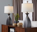 Curvo - Contemporary Polyresin Table Lamp (Set of 2)