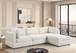 Milan Beige Modular Sectional by Happy Homes
