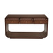Console Table With 3 Drawers, Display Shelf