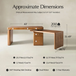 Veritas 360-Degree Rotating Desk Electric Adjustable Standing Desk