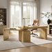 Veritas 360-Degree Rotating Desk Electric Adjustable Standing Desk