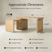 Veritas 360-Degree Rotating Desk Electric Adjustable Standing Desk