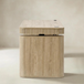 Baggio Seadrift Modern Fluted Electric Adjustable Standing Desk