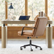 Baggio Seadrift Modern Fluted Electric Adjustable Standing Desk