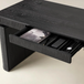Baggio Charcoal Modern Fluted Electric Adjustable Standing Desk