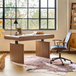 Louise Mid-Century Modern Electric Adjustable Standing Desk