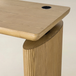 Elena Fluted Adjustable Standing Desk