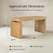 Baggio Marble Electric Adjustable Standing Desk