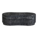 Hades - Indoor / Outdoor Faux Marble Concrete Coffee Table - Black