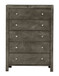 Transitional Elegant Storage Chest - Gray