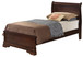 Louis Phillipe - Twin Bed - Cappuccino