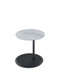 Orbit - 15.5" End Table With Height Adjustable Marble Textured Top