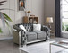 Loveseat With Flared Arms