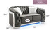 Loveseat With Flared Arms