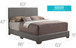 Elegant Platform Bed For Relaxed Spaces