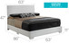 Elegant Platform Bed For Relaxed Spaces