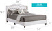 Upholstered Bed Transitional