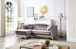 Soft y Micro Suede Sofa Chaise
