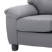 Stylish Loveseat With Padded Arms