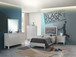 Padded Headboard Bed