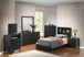 Bed With Transitional Design Stylish