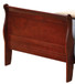 Panel Sleigh Bed