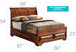 Dovetailed Drawers Storage Bed