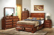 Dovetailed Drawers Storage Bed