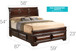 LaVita - Storage Bed