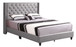 Nailhead Bed Transitional Vibrant