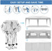 10'X20' Ez Pop Up Canopy Outdoor Portable Party Folding Tent With 6 Removable Sidewalls + Carry Bag + 4 Pieces Weight Bag