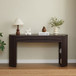 Retro Console Table With Storage, 3 Drawers