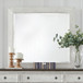 River Place - Mirror - Riverstone White & Tobacco