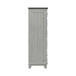 River Place - 6 Drawer Chest - Riverstone White & Tobacco