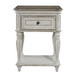 Magnolia Manor - Leg Nightstand - Antique White
